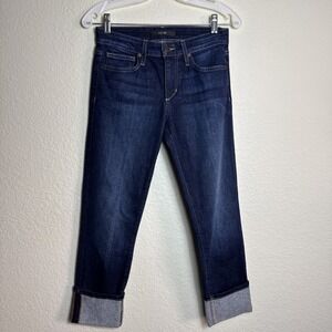 Joe's Jeans Women's‎ Jeans W26 Cropped Ankle Maven Denim Blue Stretch Dark Wash